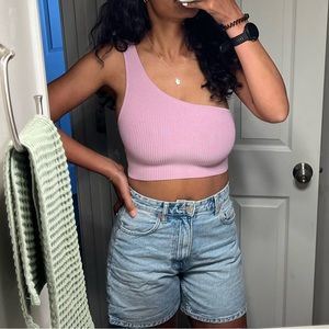 EUC babaton one shoulder top